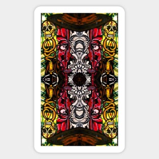 Baron Samedi PATTERN Sticker